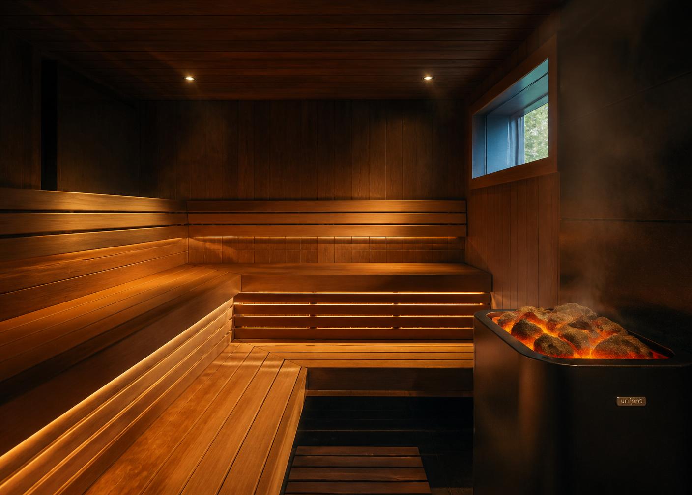 Droge sauna